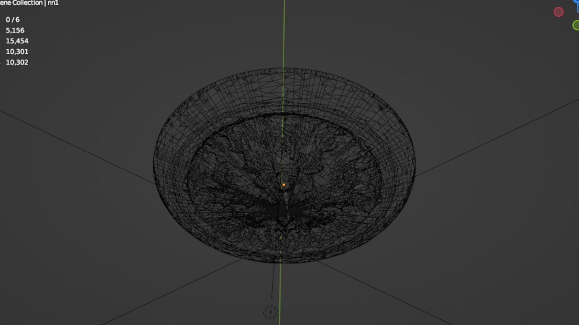 Classic round decor ornament 268 3D model_5