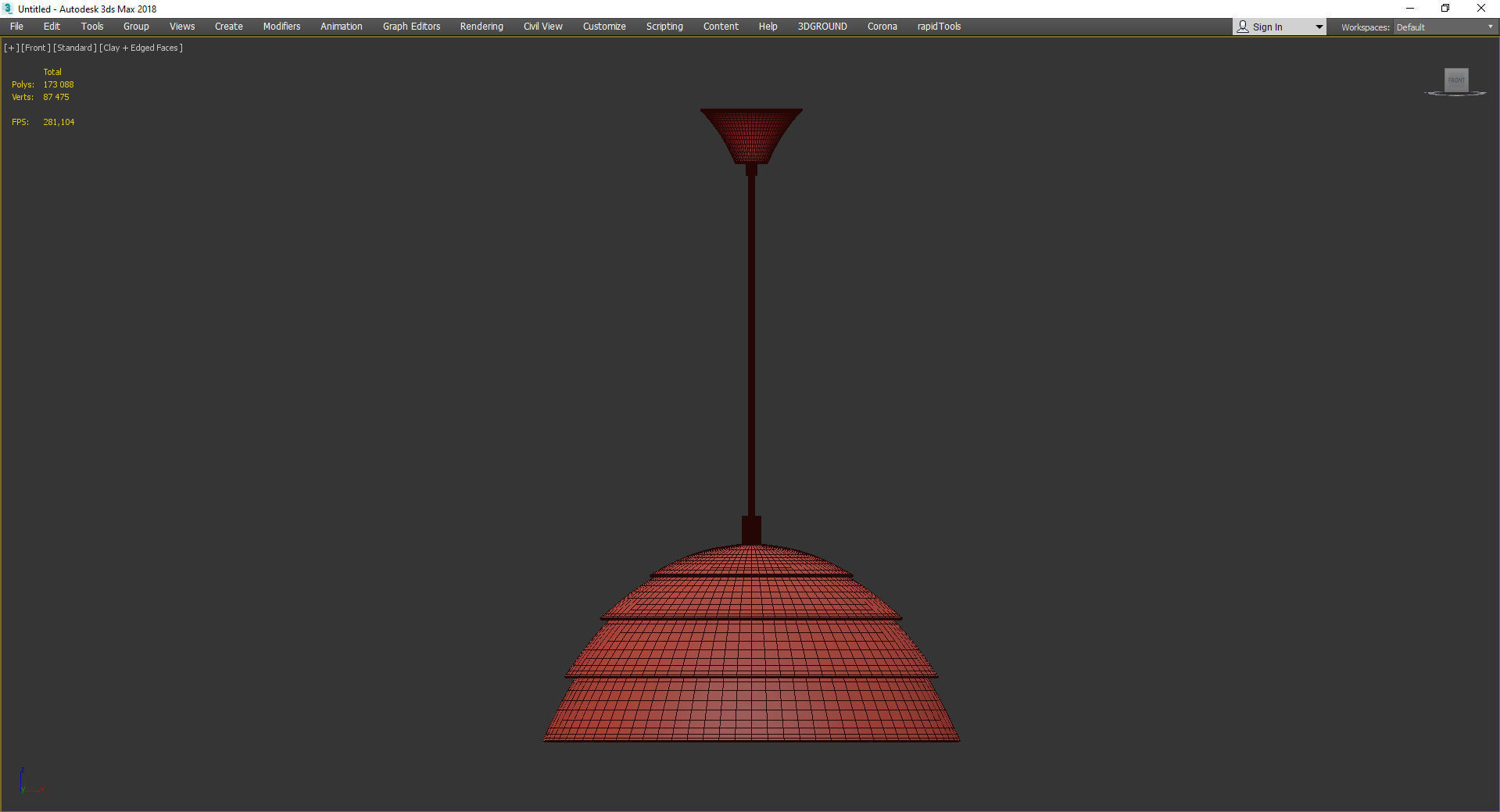 GWYN ONE Low-poly 3D model_3