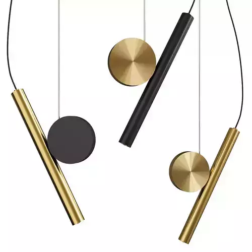 DROTT B modern pendant light - gold