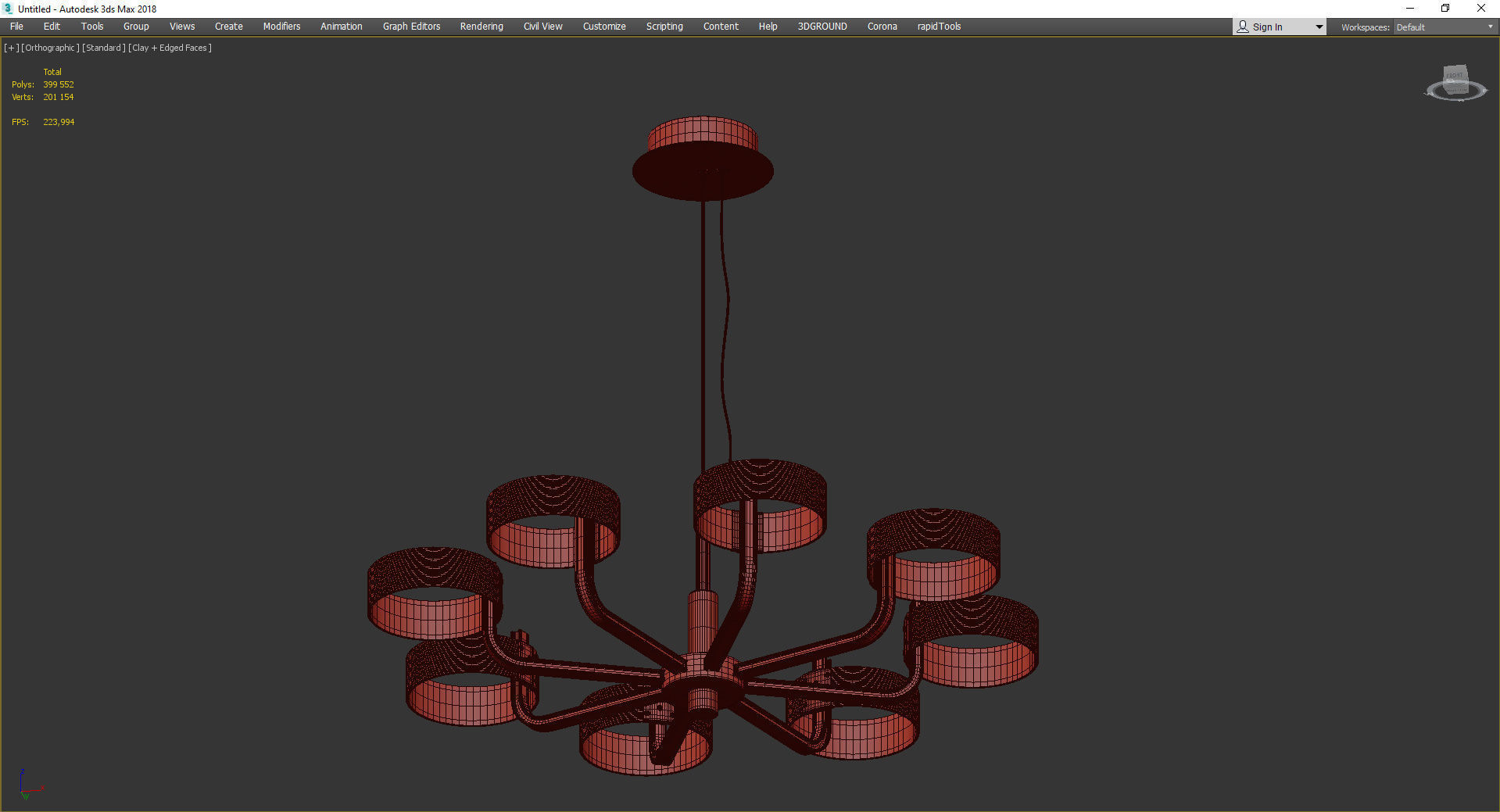 SENSE RINGS Low-poly 3D model_3