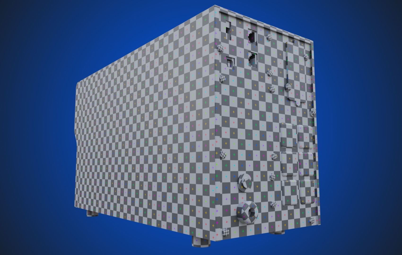 3D model Uninterruptible Power Supply - UPS Vertiv VR / AR / low-poly ...