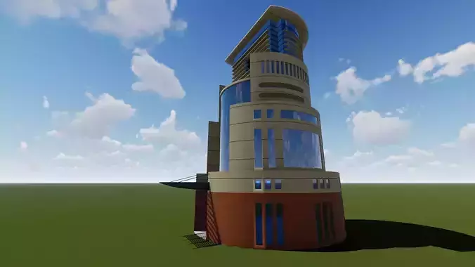 King Khalid University Saudi Arabia 3d model