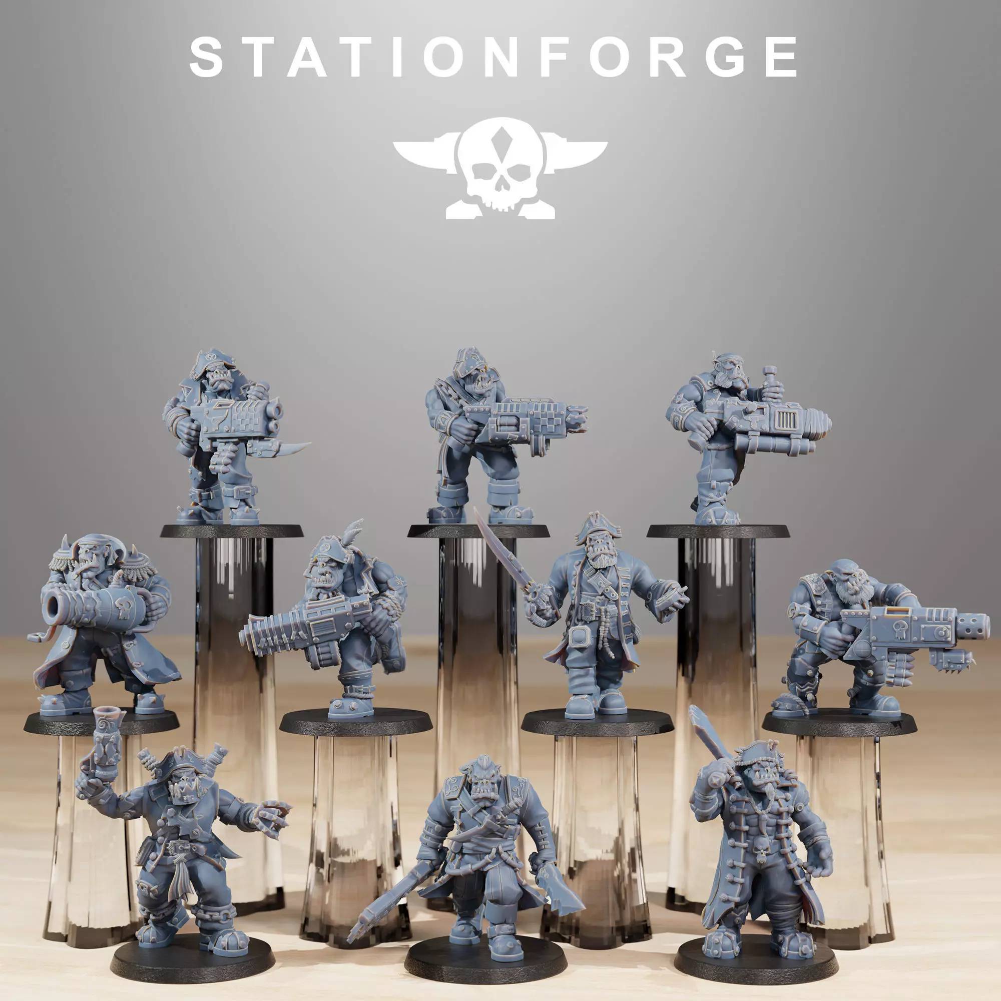 Orkaz Pirates 3D print model_0