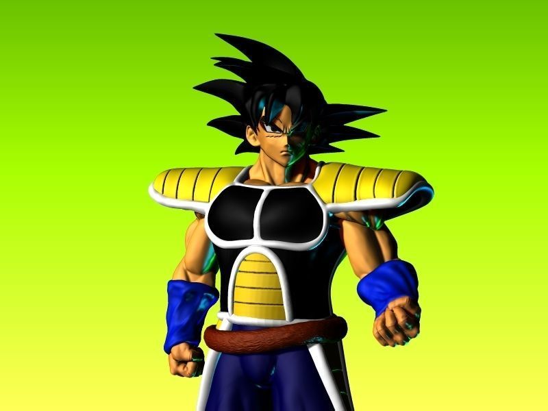 BARDOCK DRAGON BALL SUPER BROLY MOVIE 3D print model_3