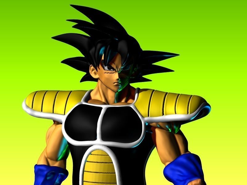 BARDOCK DRAGON BALL SUPER BROLY MOVIE 3D print model_5