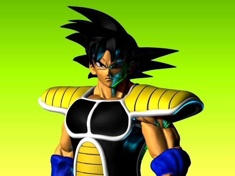 BARDOCK DRAGON BALL SUPER BROLY MOVIE 3D print model_4
