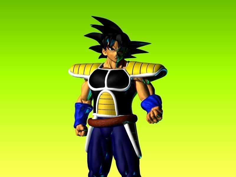 BARDOCK DRAGON BALL SUPER BROLY MOVIE 3D print model_2