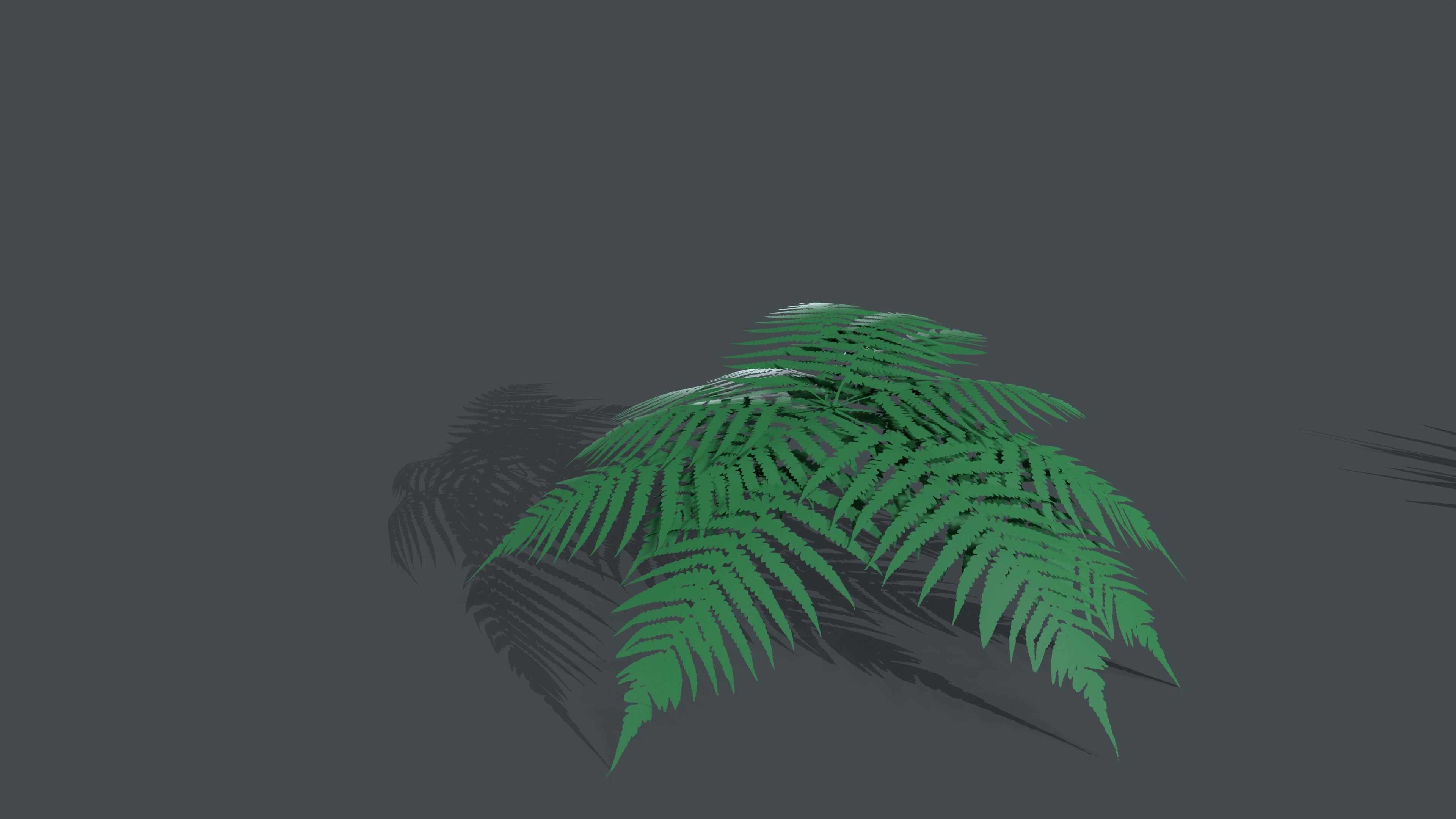 Stylized Low Poly Foliage Pack Low-poly 3D model_5