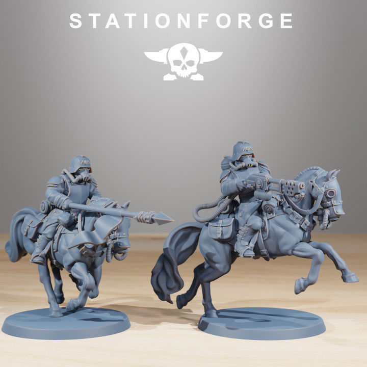 GrimGuard Cavalry 3D print model_4
