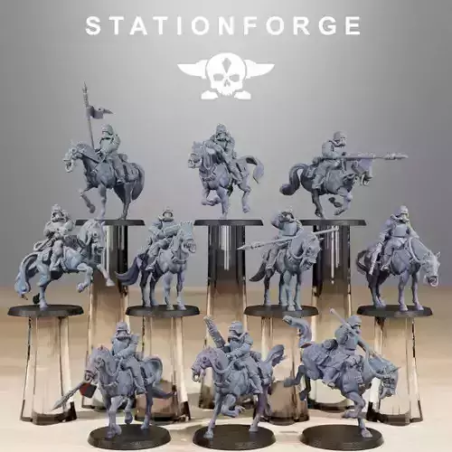 GrimGuard Cavalry 3D print model
