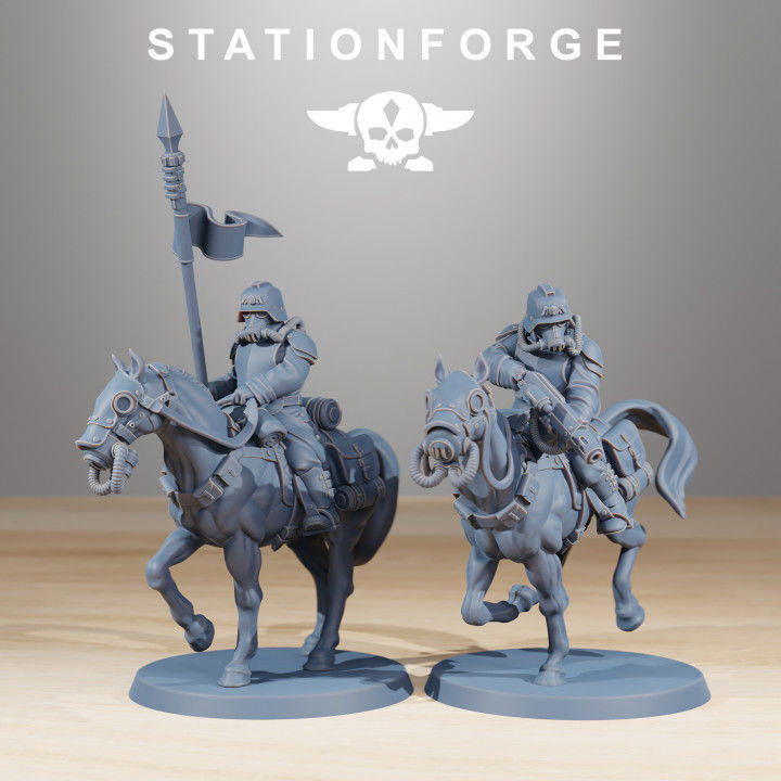 GrimGuard Cavalry 3D print model_3