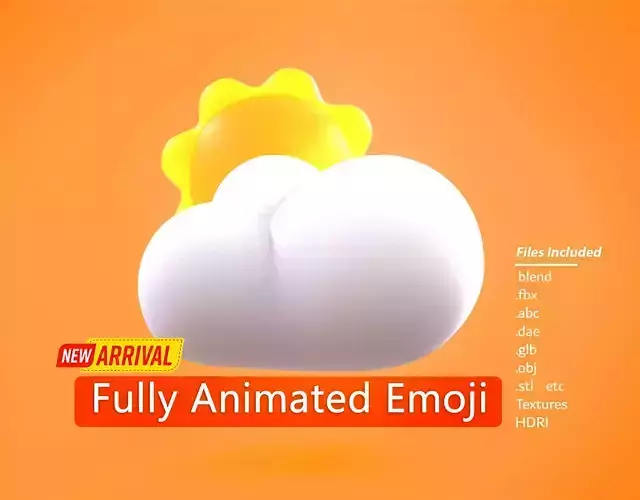 Sunny Emoji new Animated