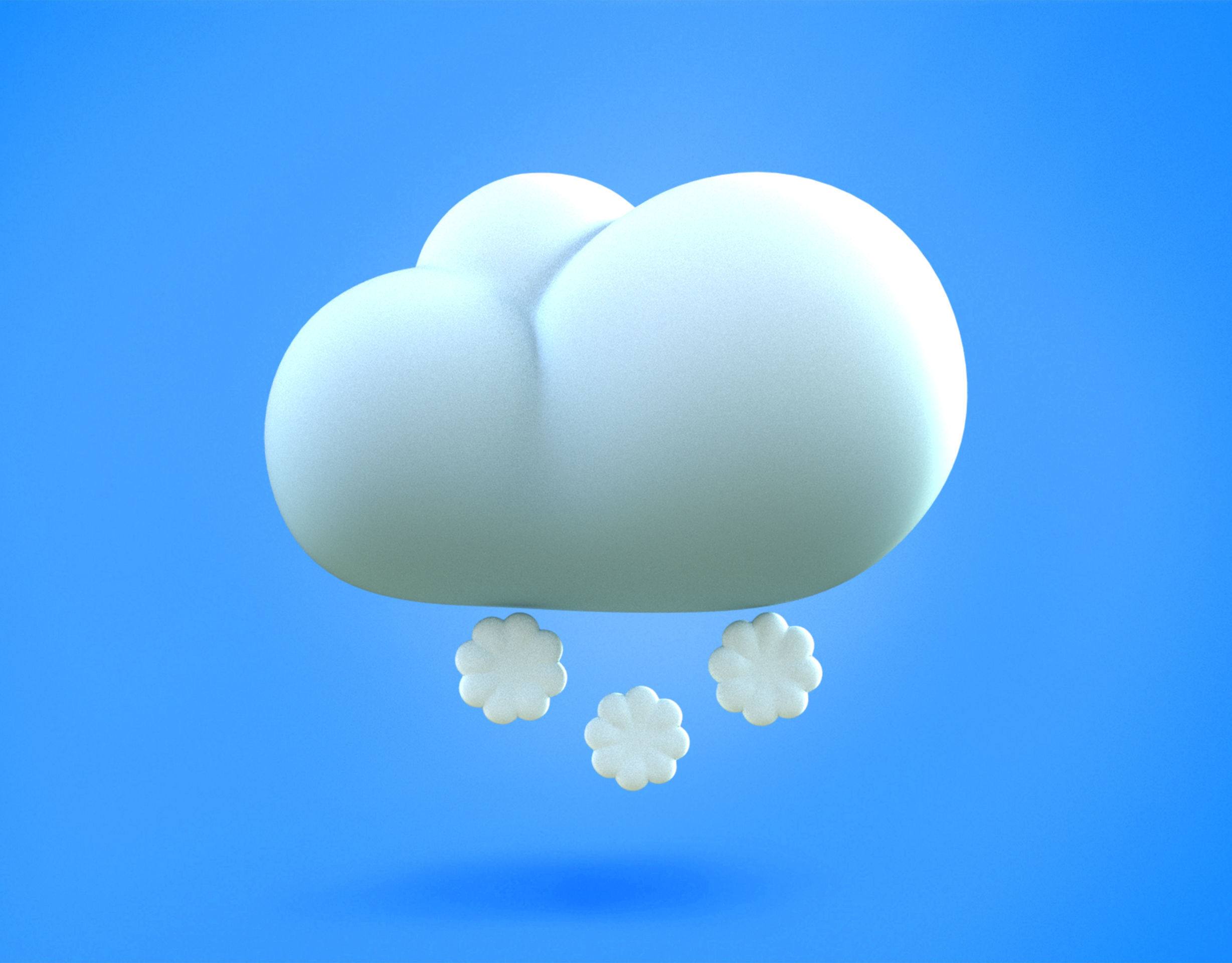 Snowy Emoji new Animated Low-poly 3D model_8