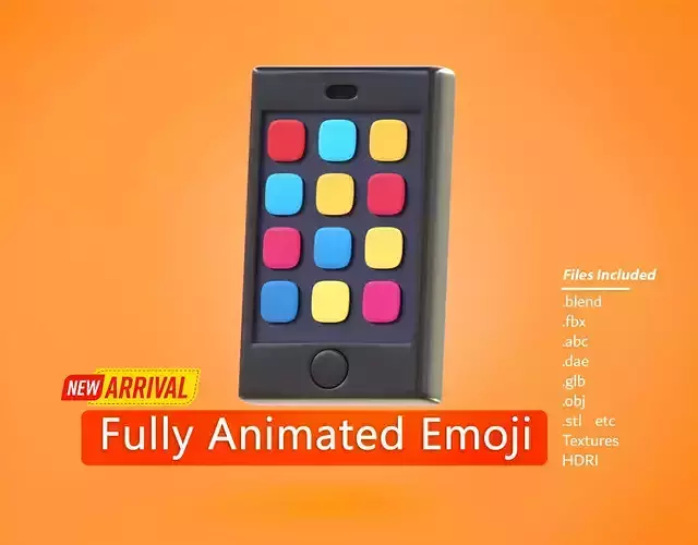 Smartphone Emoji new Animated