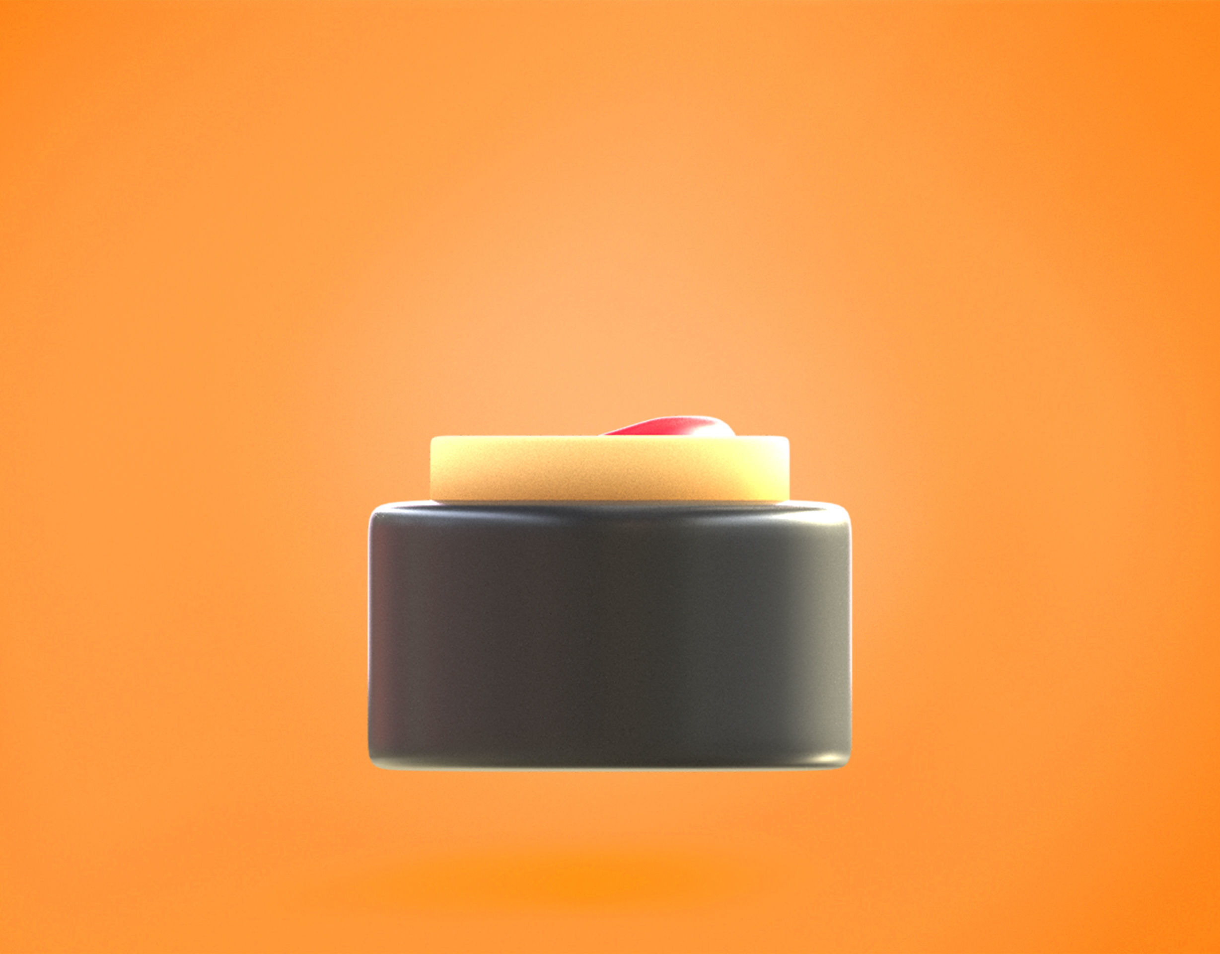 Lipstick Emoji new Animated Low-poly 3D model_4