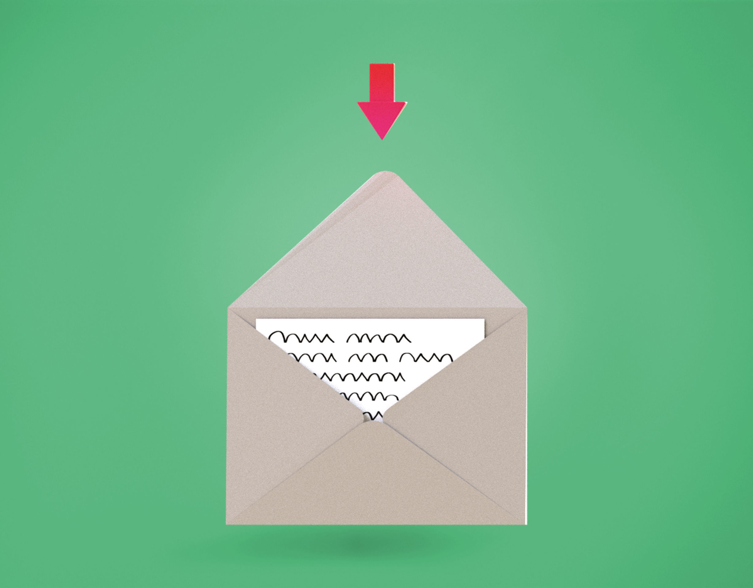 Inbox Emoji new Animated Low-poly 3D model_3