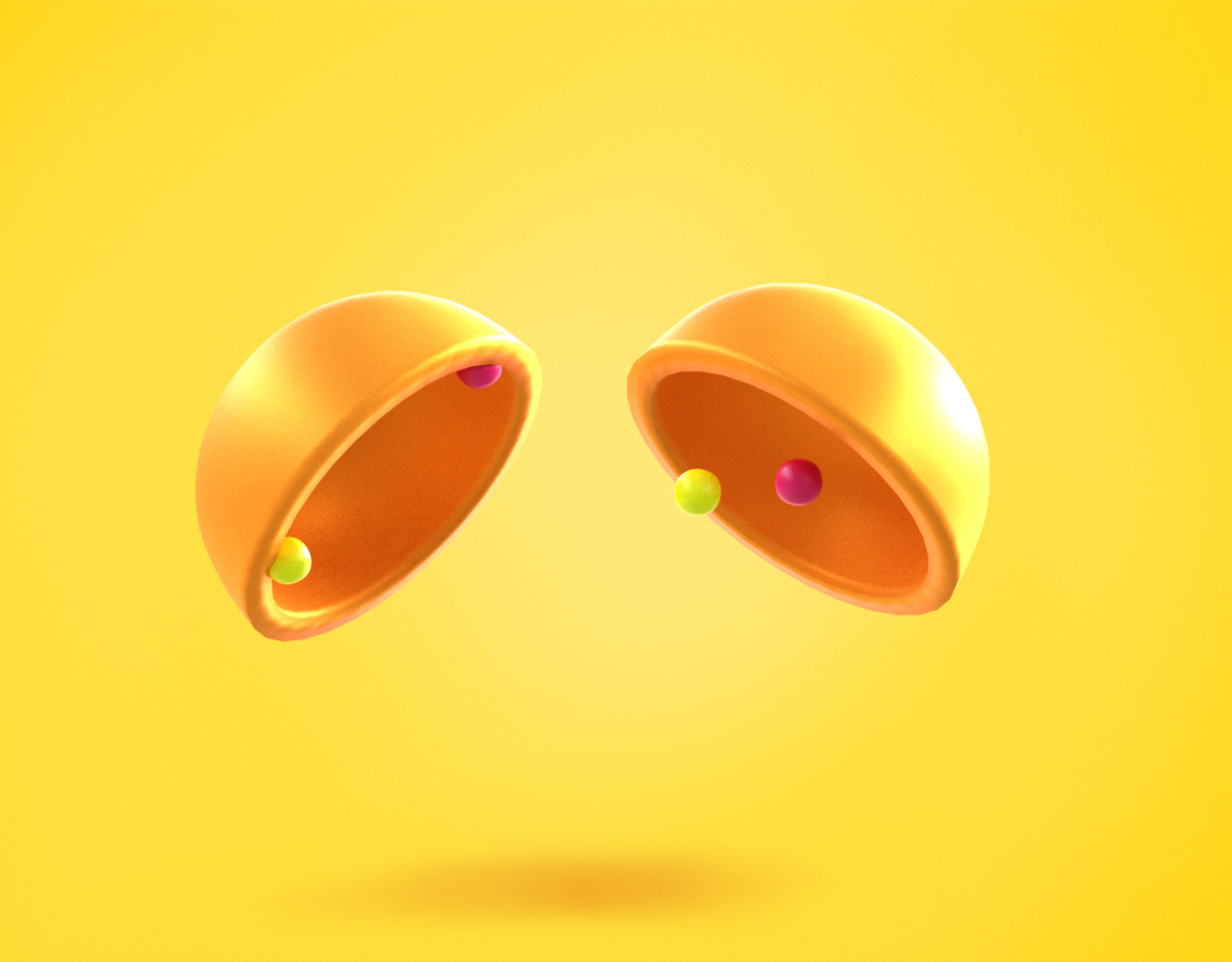 Confetti Emoji new Animated Low-poly 3D model_4