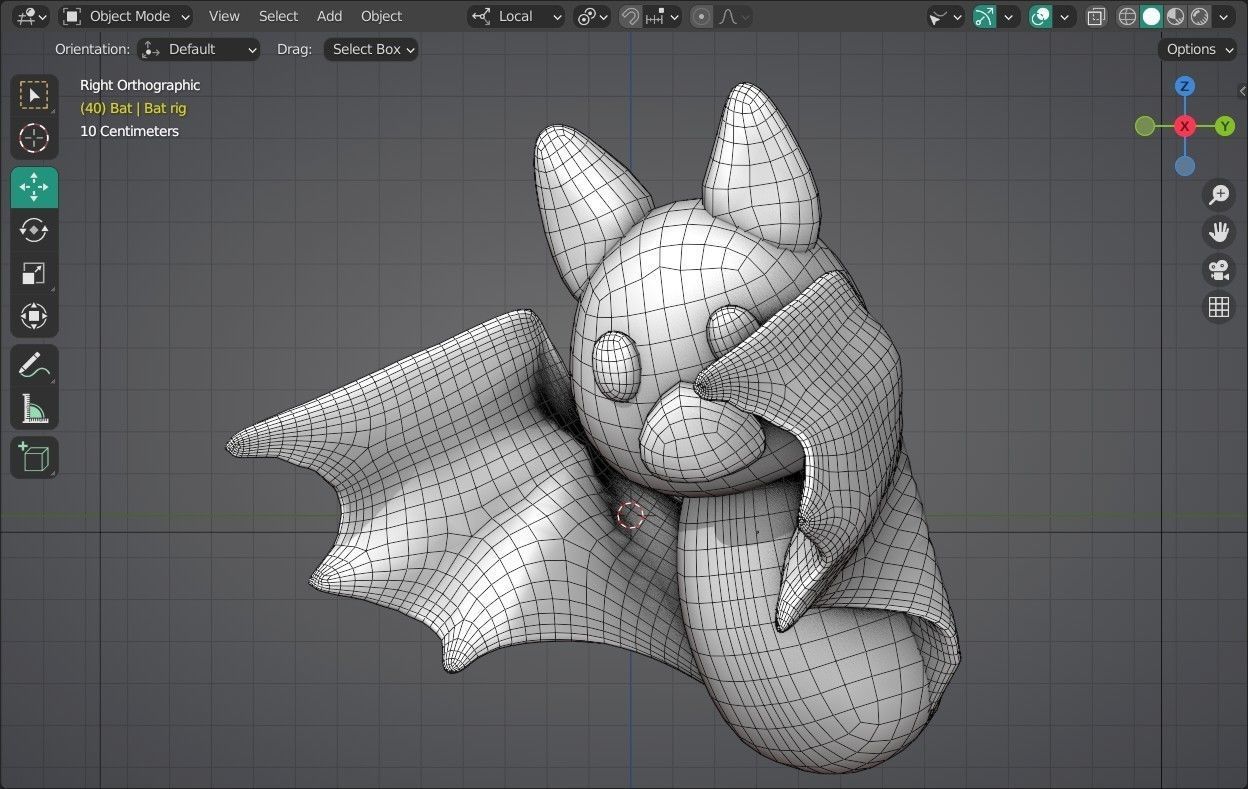 3D model Bat Emoji new Animated VR / AR / low-poly | CGTrader