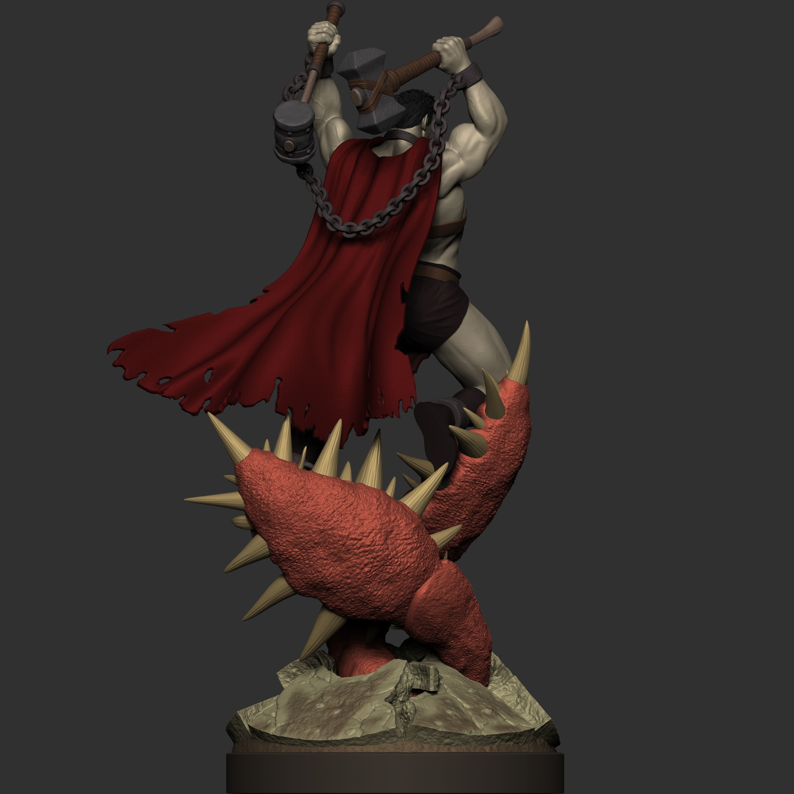 Warworld Superman Fanart 3D Model 3D print model_4