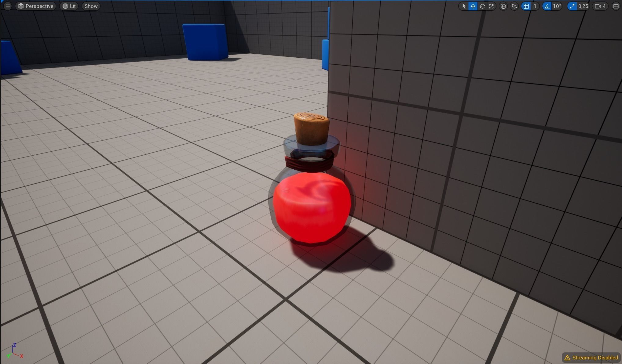 Stylized Small Alchemy Potion Low-poly 3D model_14