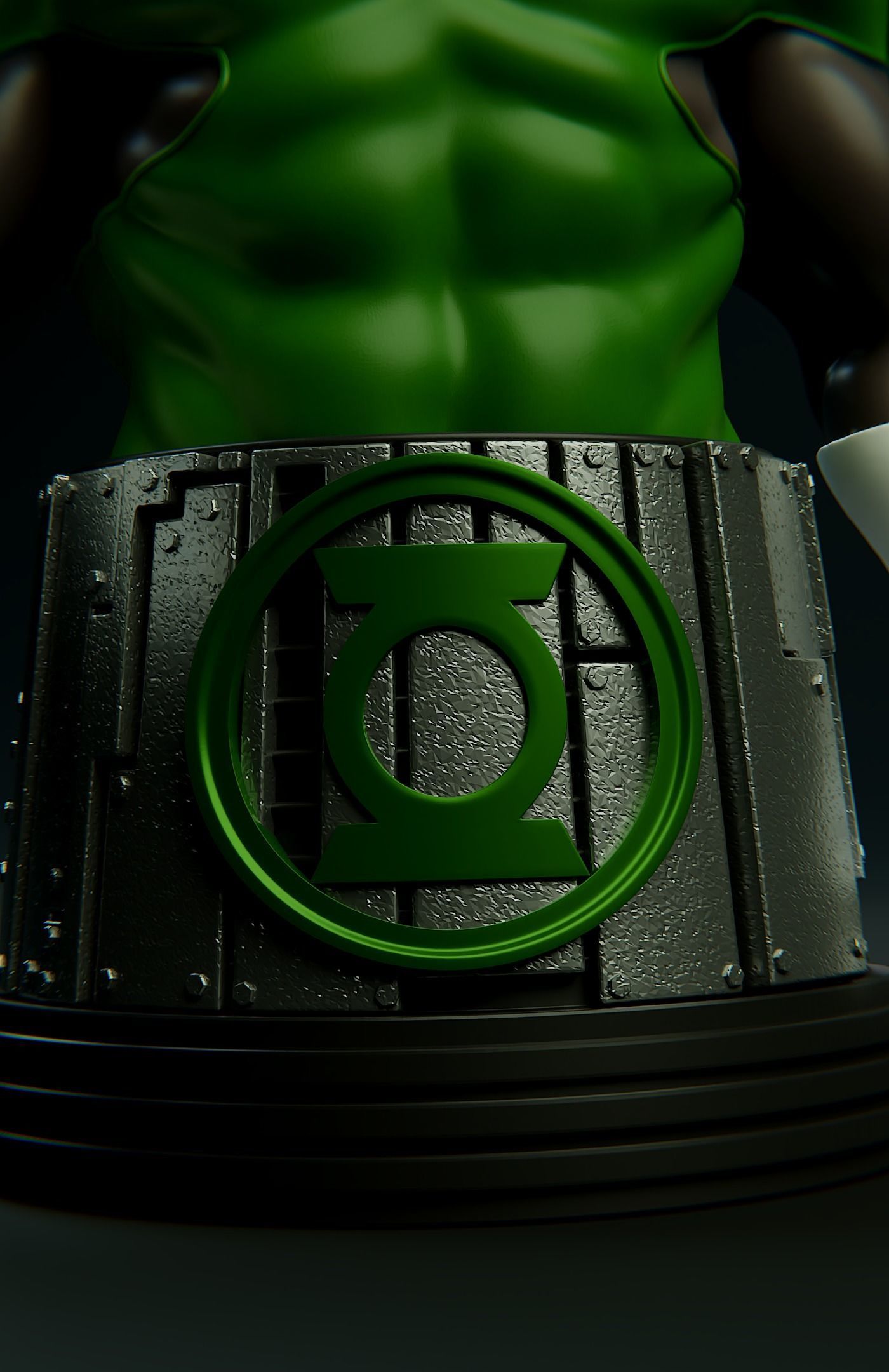 Green Lantern 3D print model_6