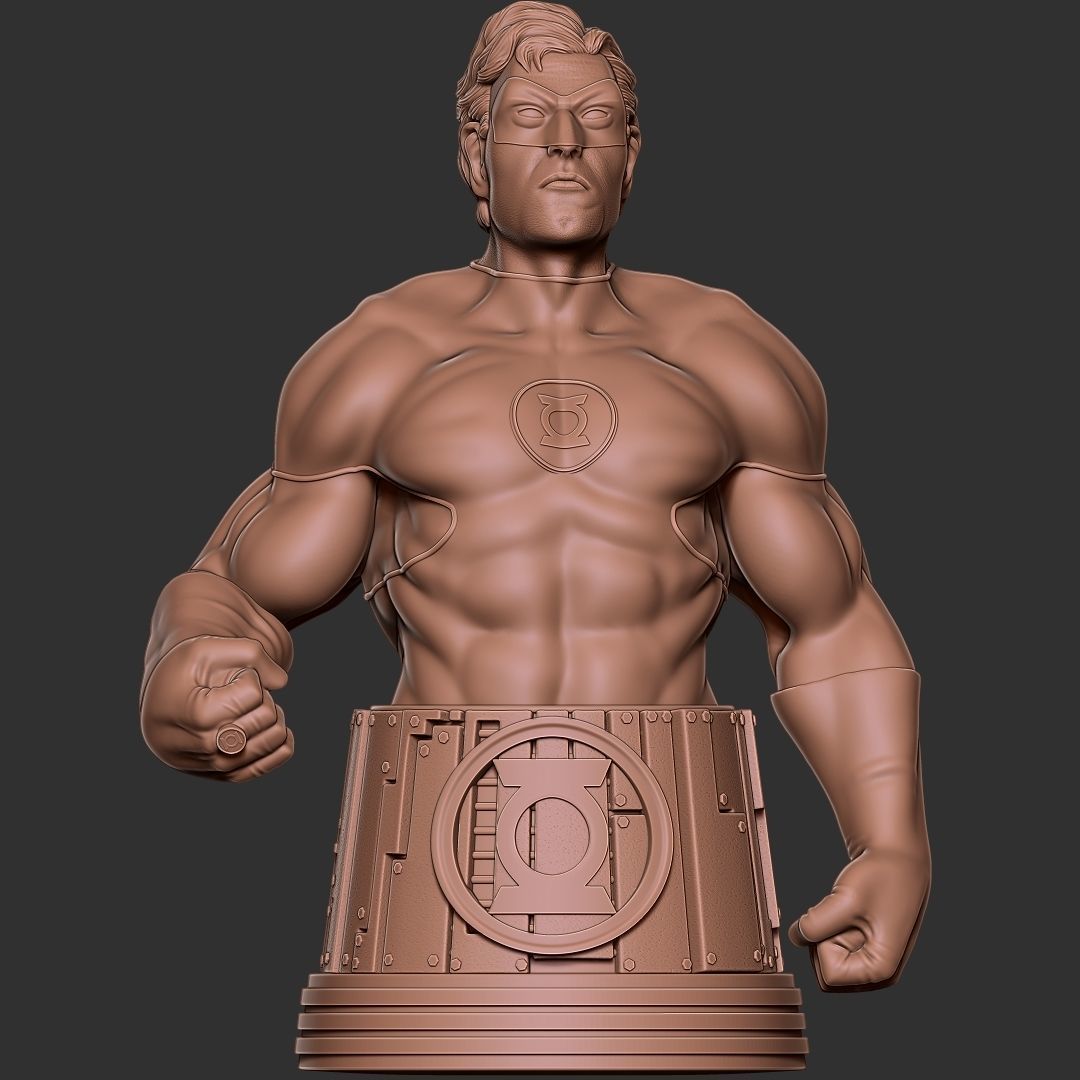 Green Lantern 3D print model_7
