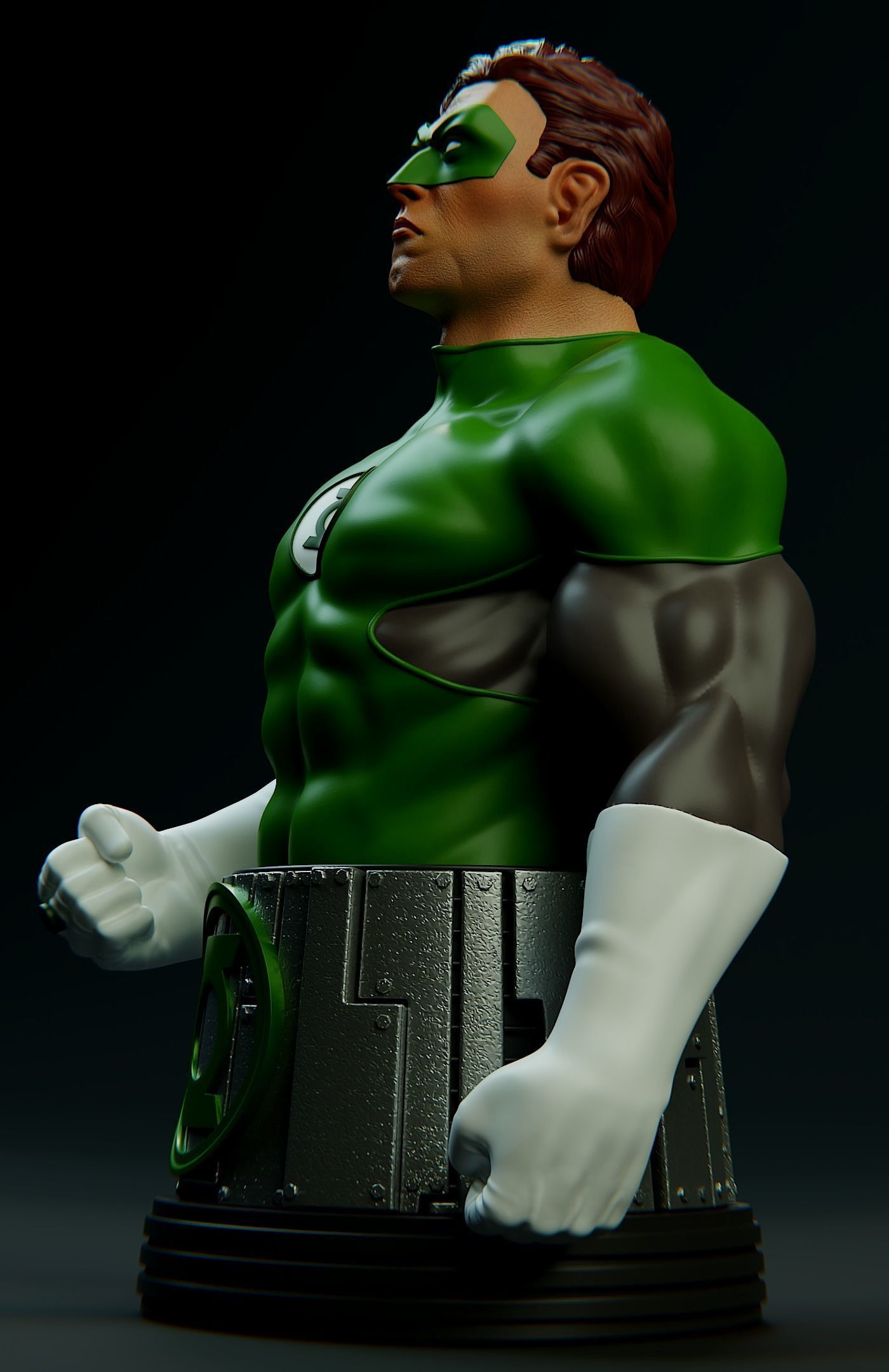 Green Lantern 3D print model_3