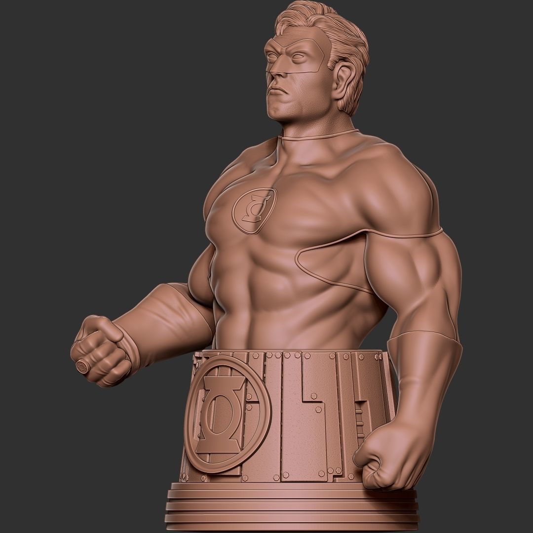 Green Lantern 3D print model_8