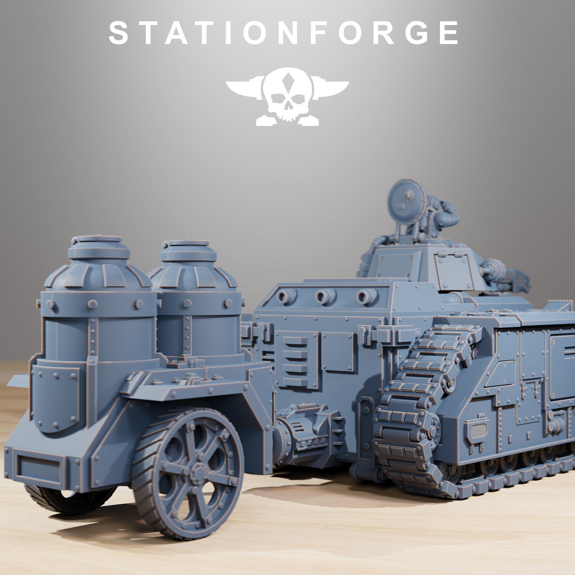 GrimGuard Flame Tank 3D print model_3
