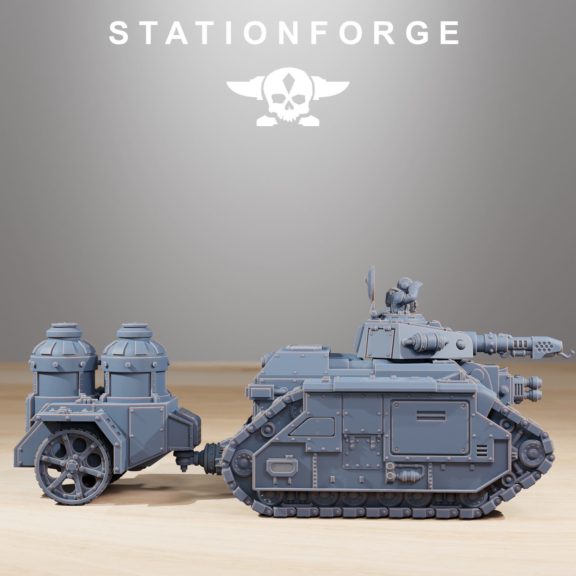 GrimGuard Flame Tank 3D print model_1