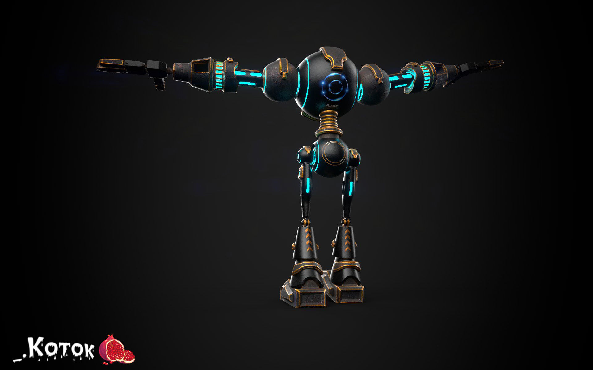 MechRobot robot Free 3D model_11