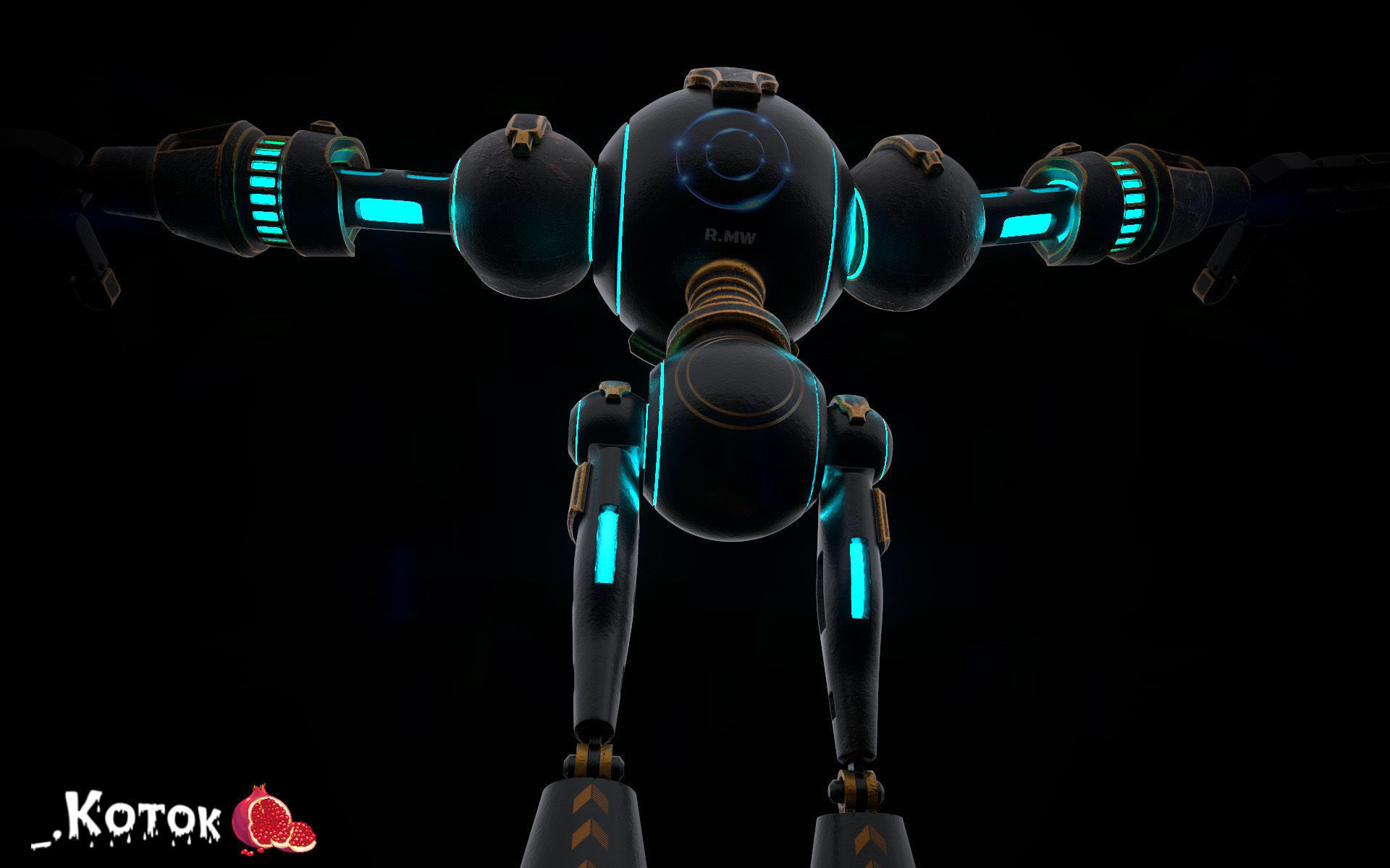 MechRobot robot Free 3D model_9