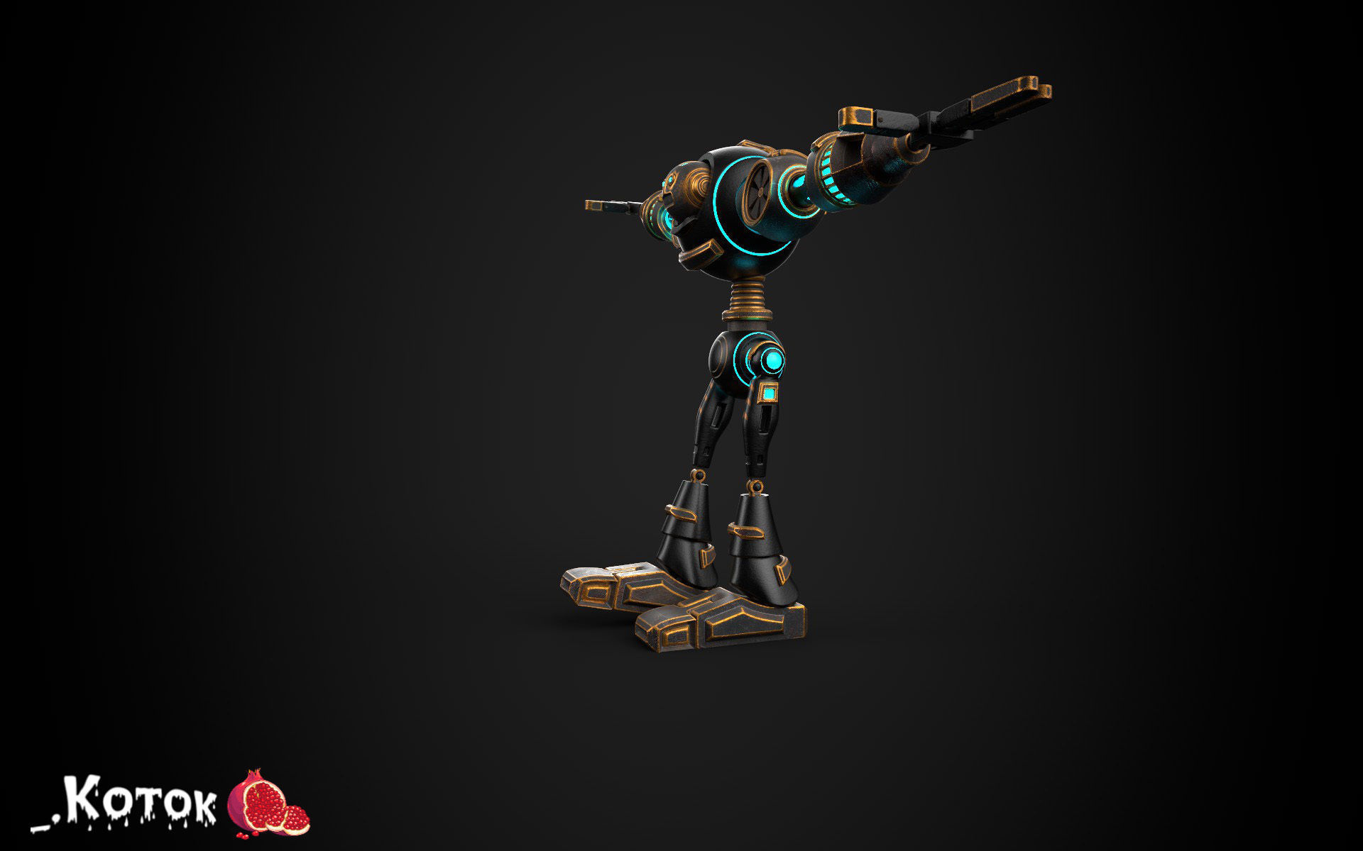 MechRobot robot Free 3D model_2
