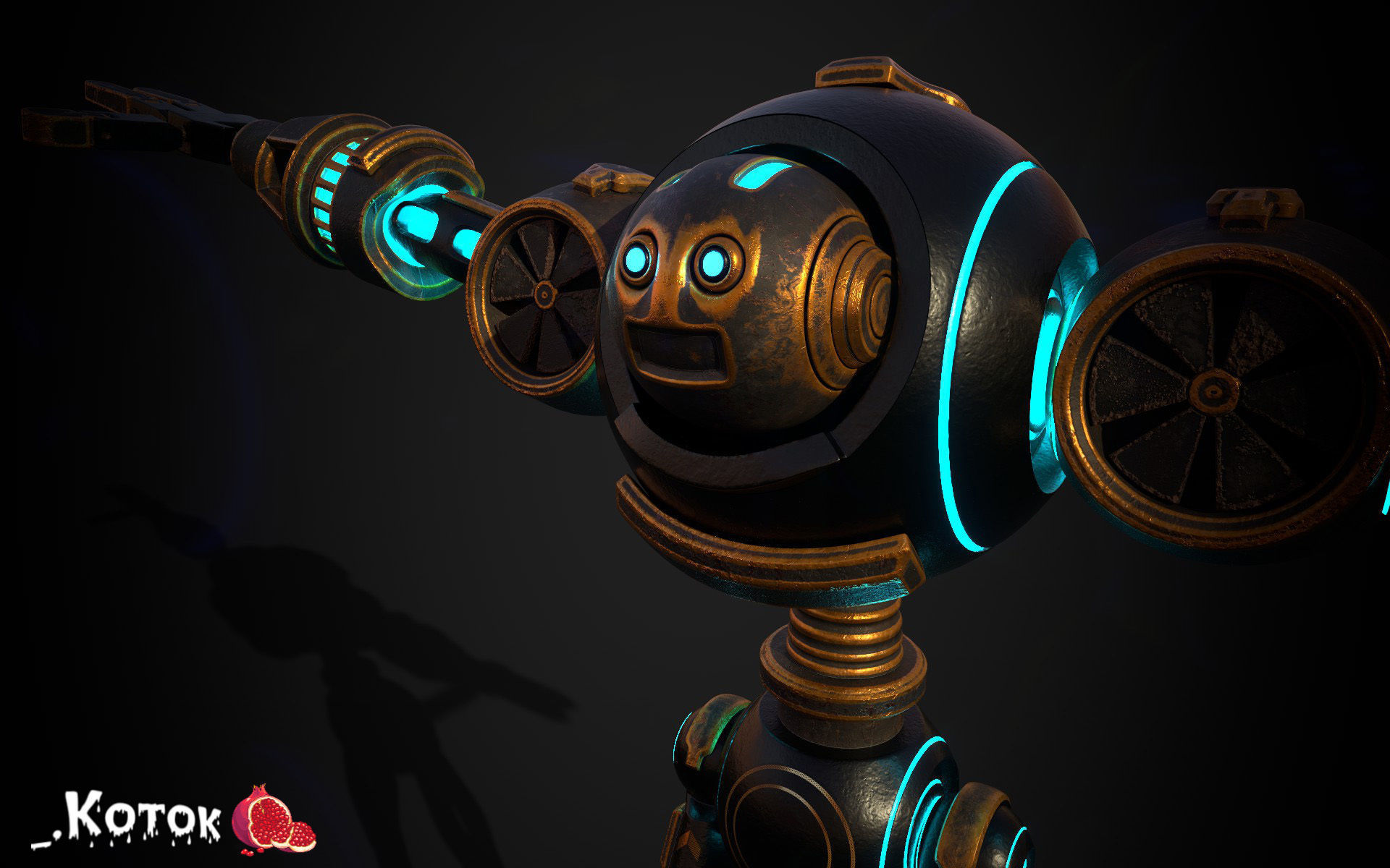 MechRobot robot Free 3D model_18