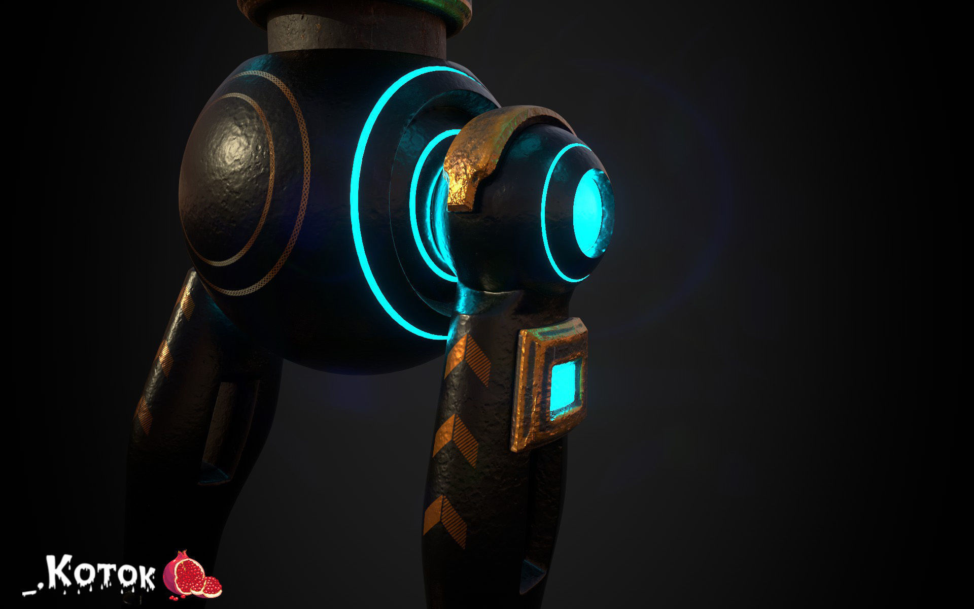 MechRobot robot Free 3D model_19