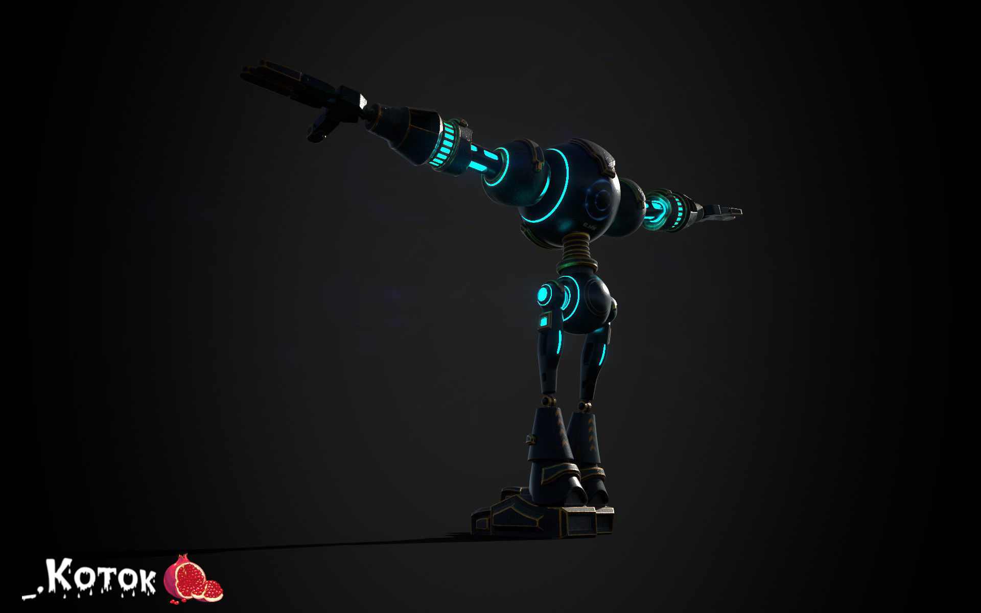 MechRobot robot Free 3D model_17