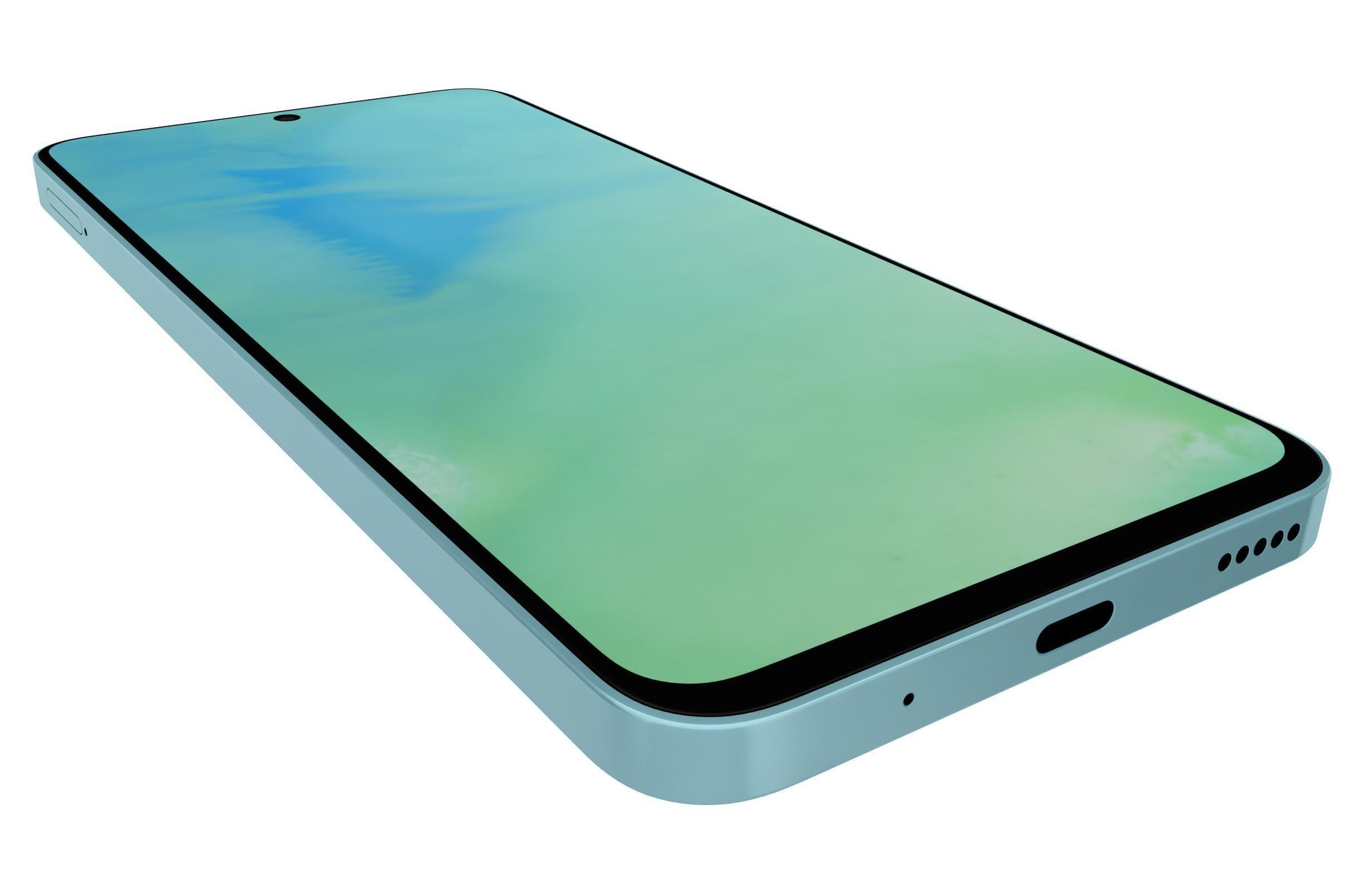 Honor X8a All Colors 3D model_13