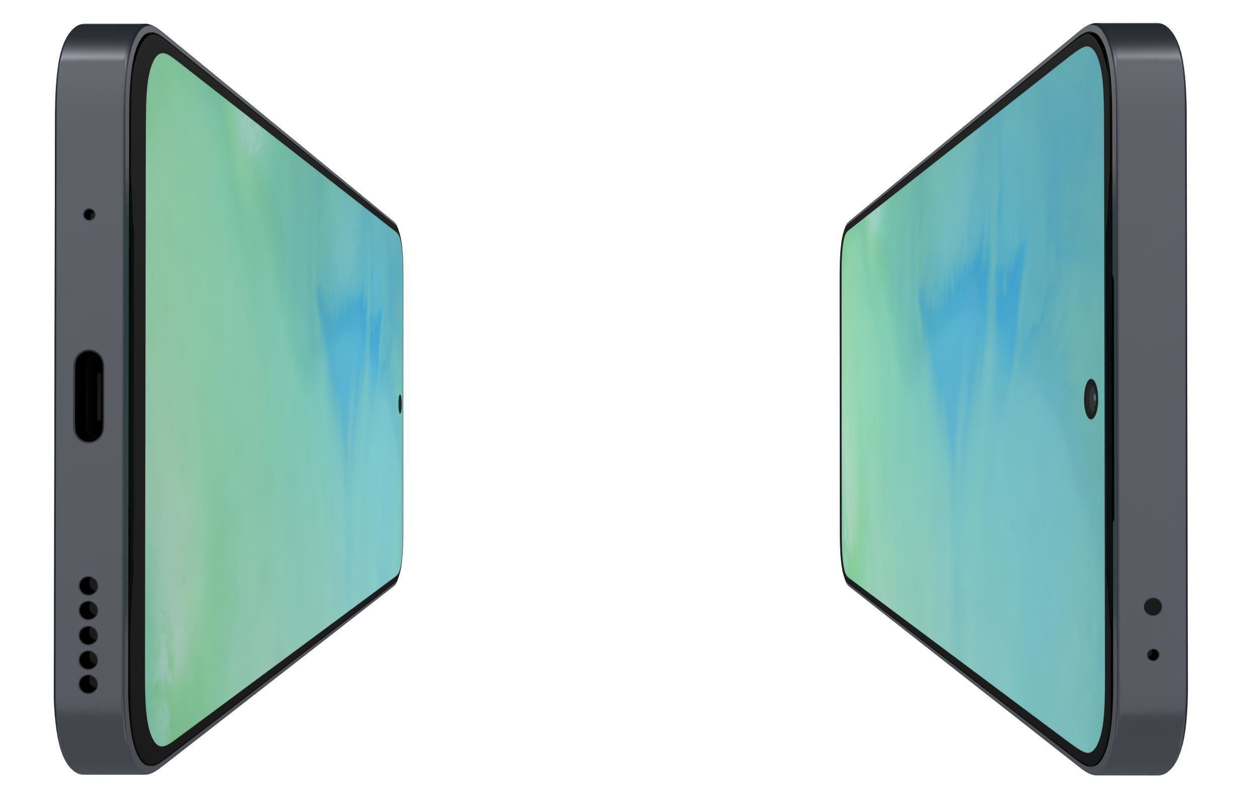 Honor X8a All Colors 3D model_47