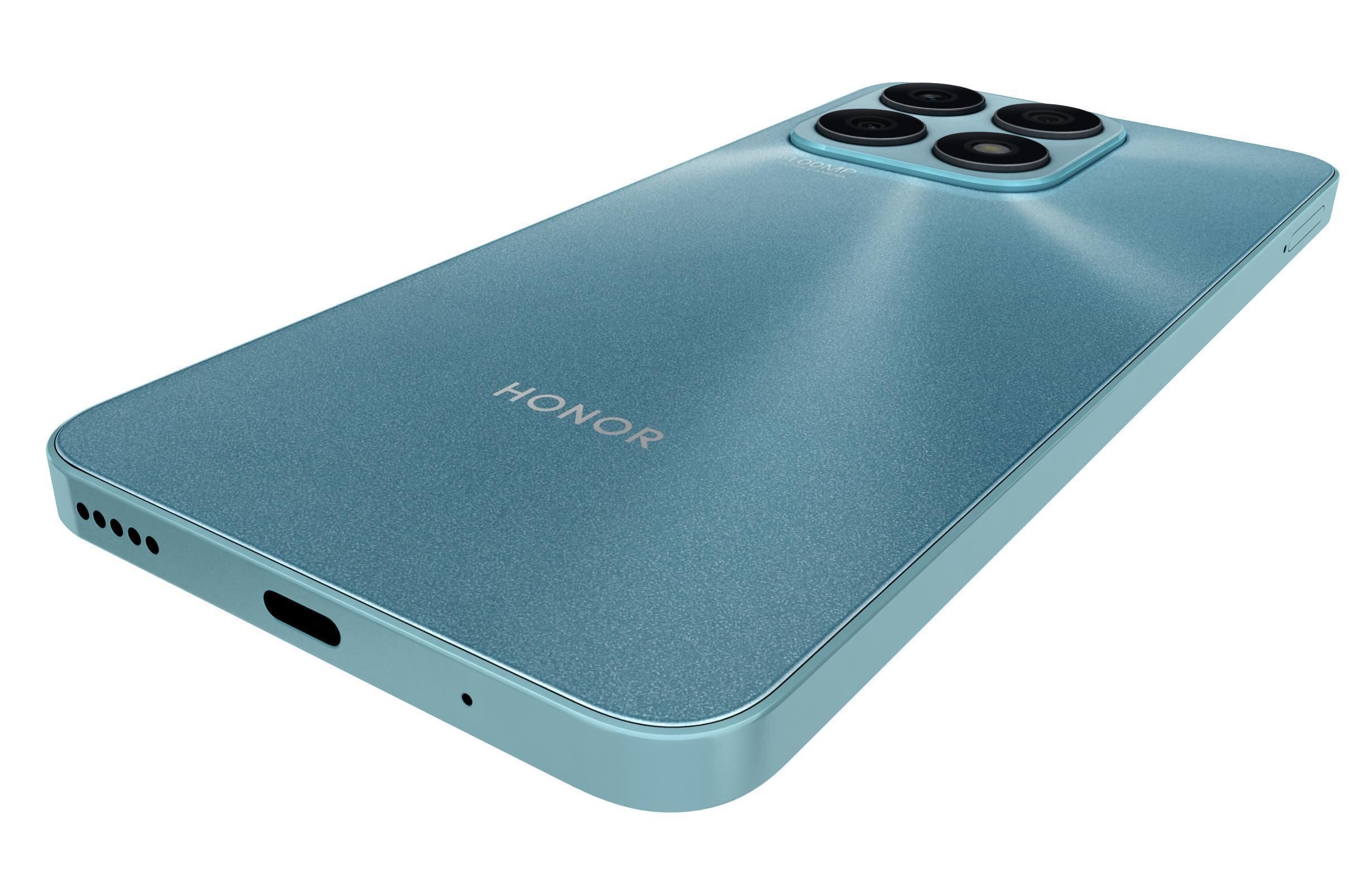 Honor X8a All Colors 3D model_21