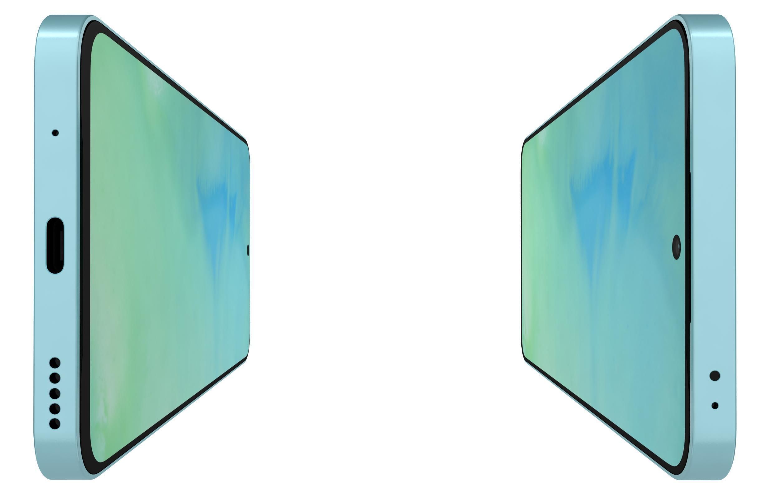 Honor X8a All Colors 3D model_45