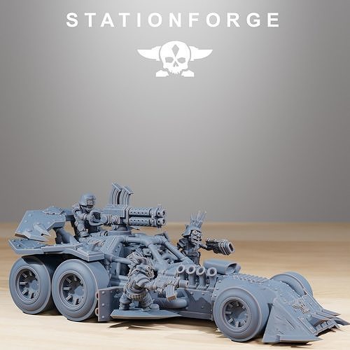 Orkaz Speedsters 3D print model 5