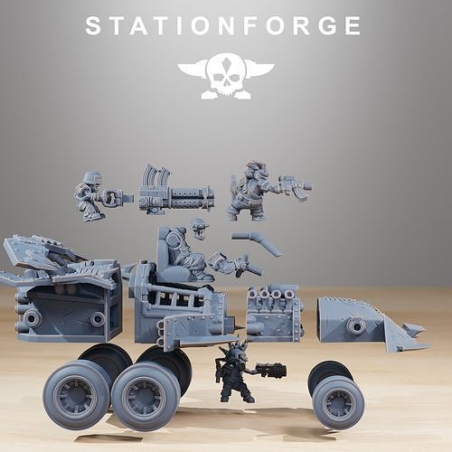 Orkaz Speedsters 3D print model 2
