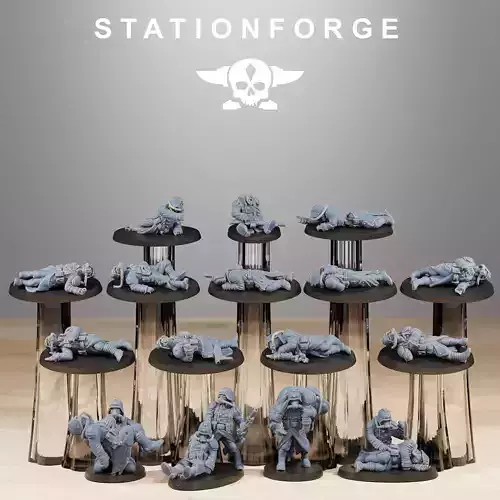 GrimGuard The Fallen 3D print model