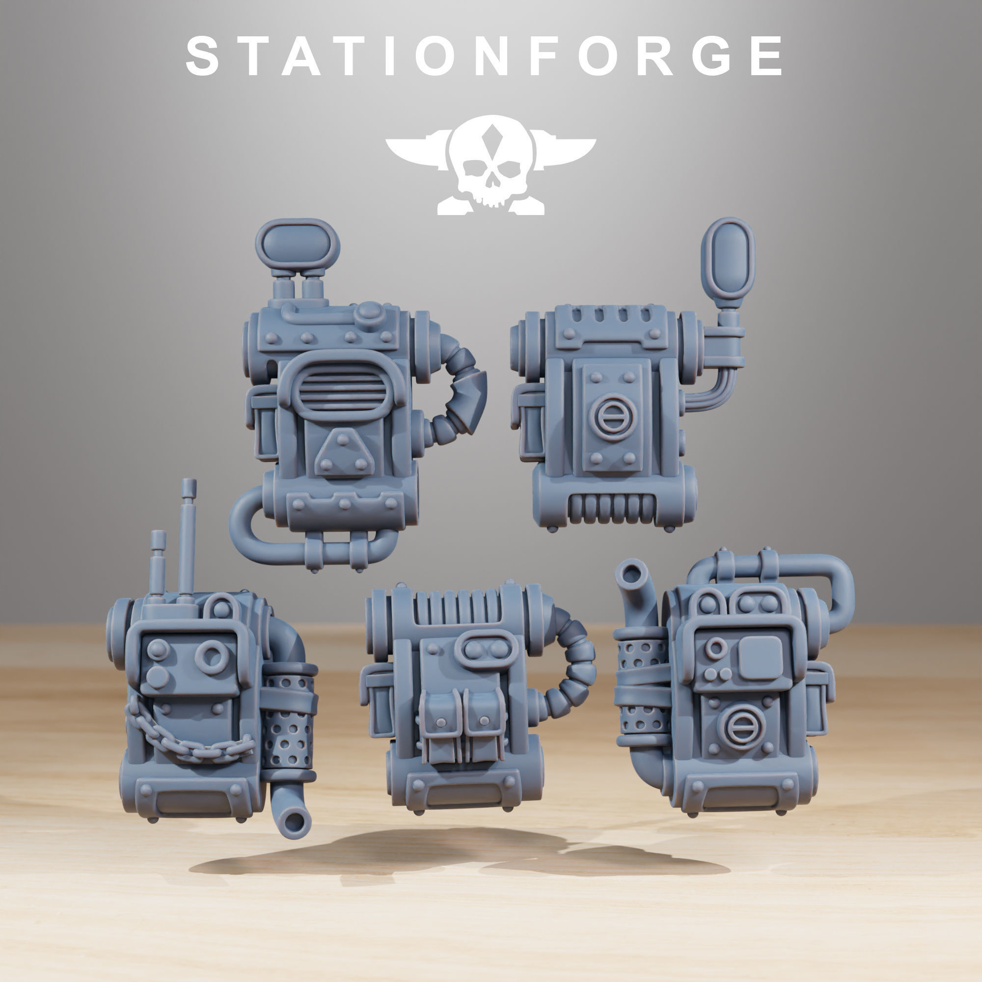 Scavenger Junkbots Builder Kit 3D print model_8