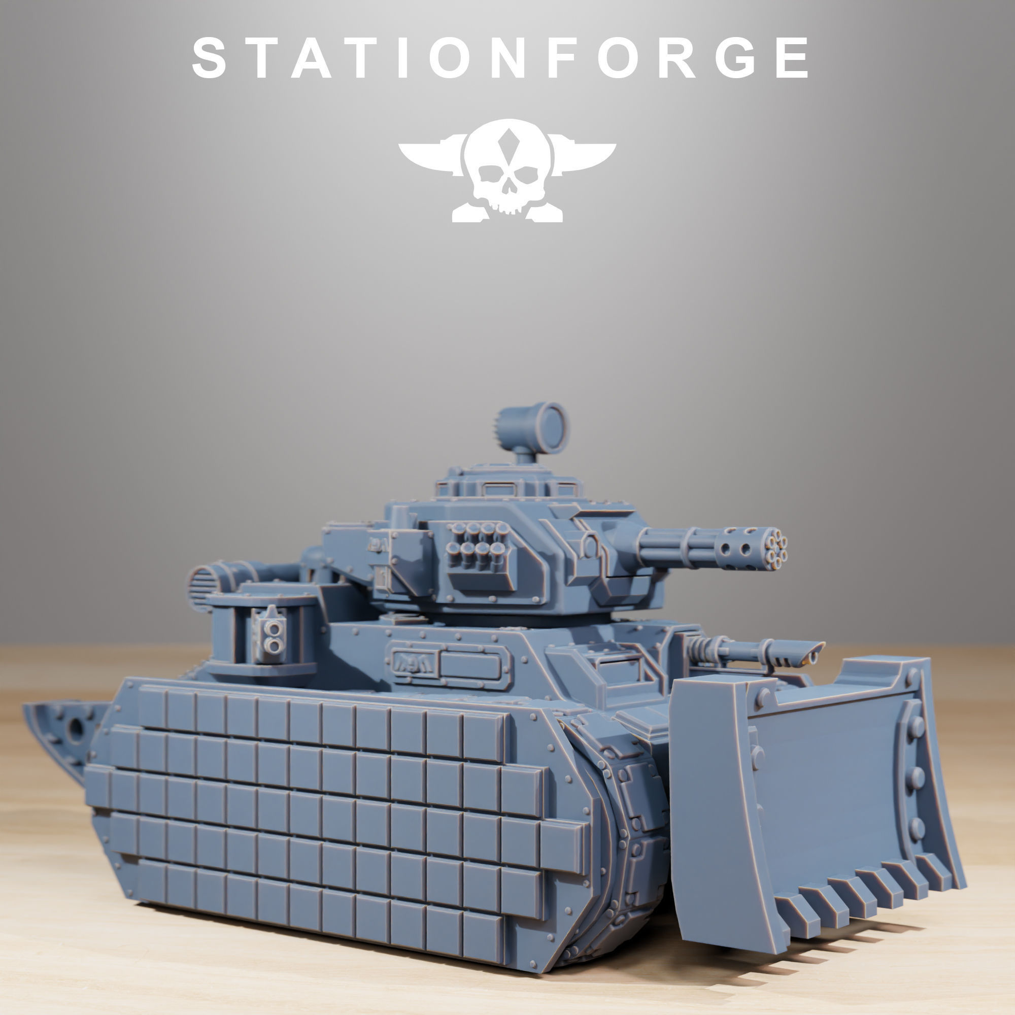 GrimGruard Light Tank 3D print model_5