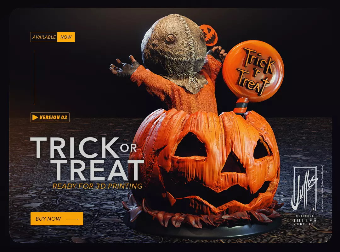 Trick r Treat V03  3D print model_0