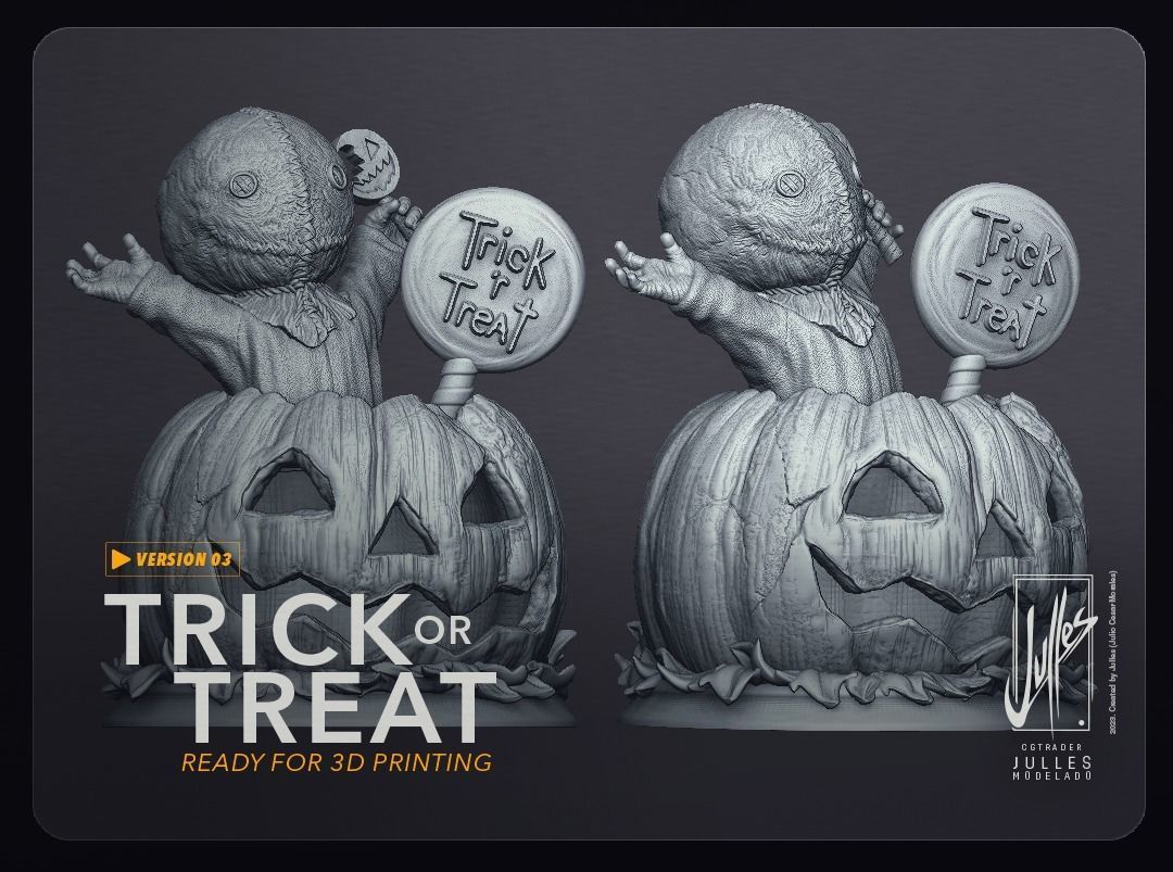 Trick r Treat V03  3D print model_2