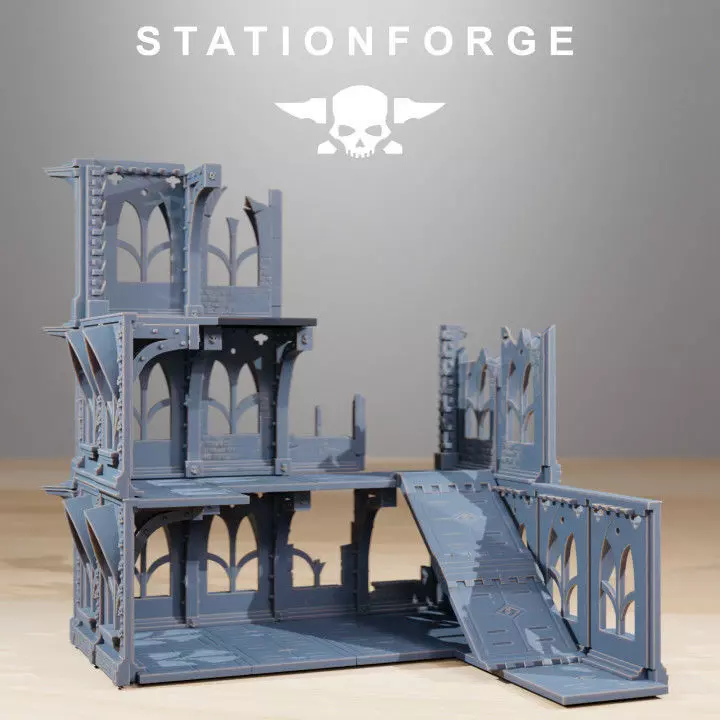 Aftermath station forge 3D print model