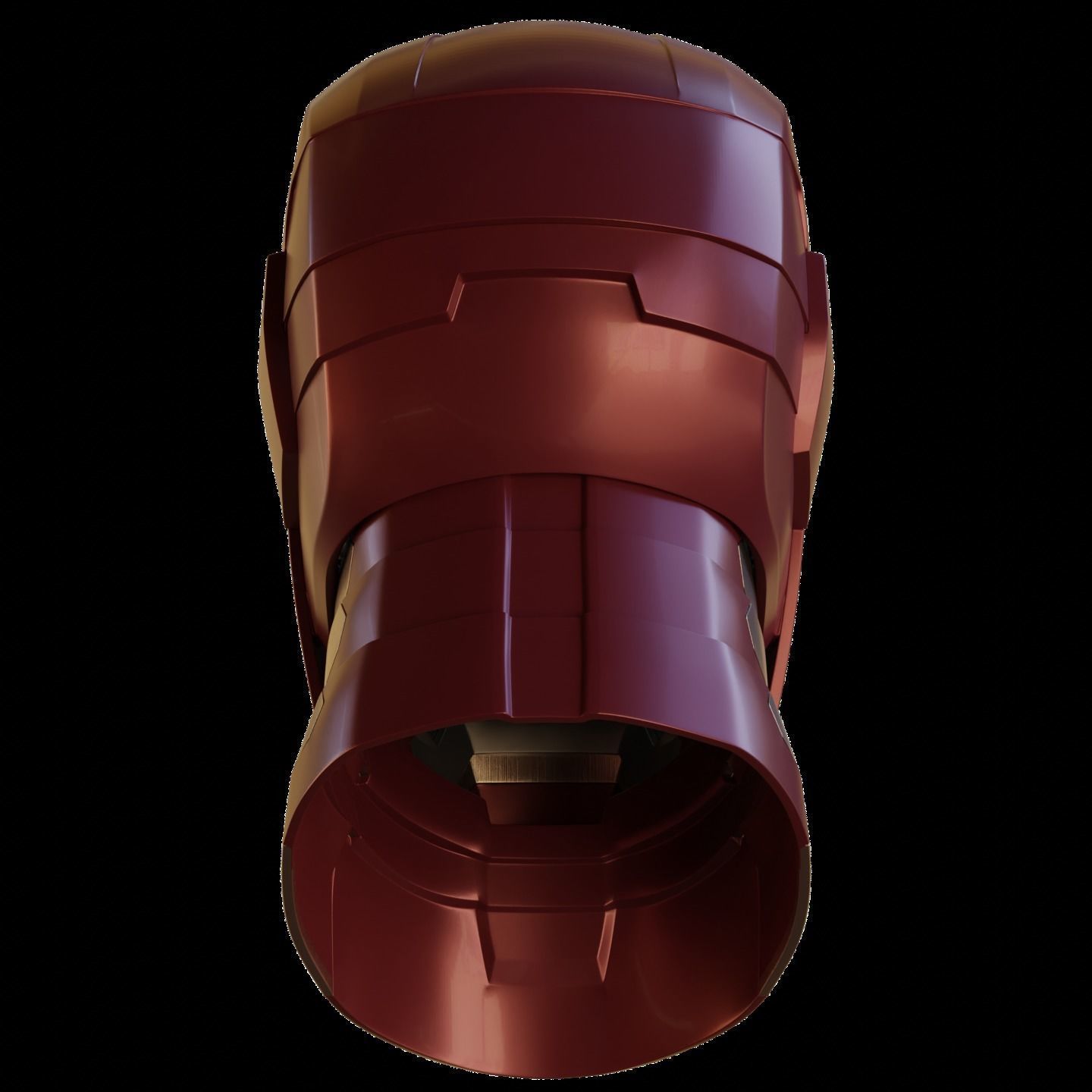 Ironman Mark 42 43 Helmet with Motorization 3D print model_11