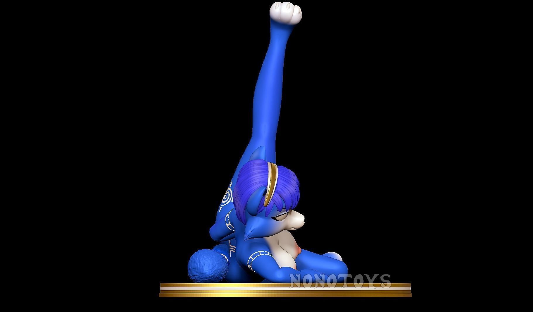 Krystal NSFW 3D print model_3